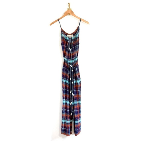 Ace & Jig Multicolor Plaid Jumpsuit - Picture 2 of 6